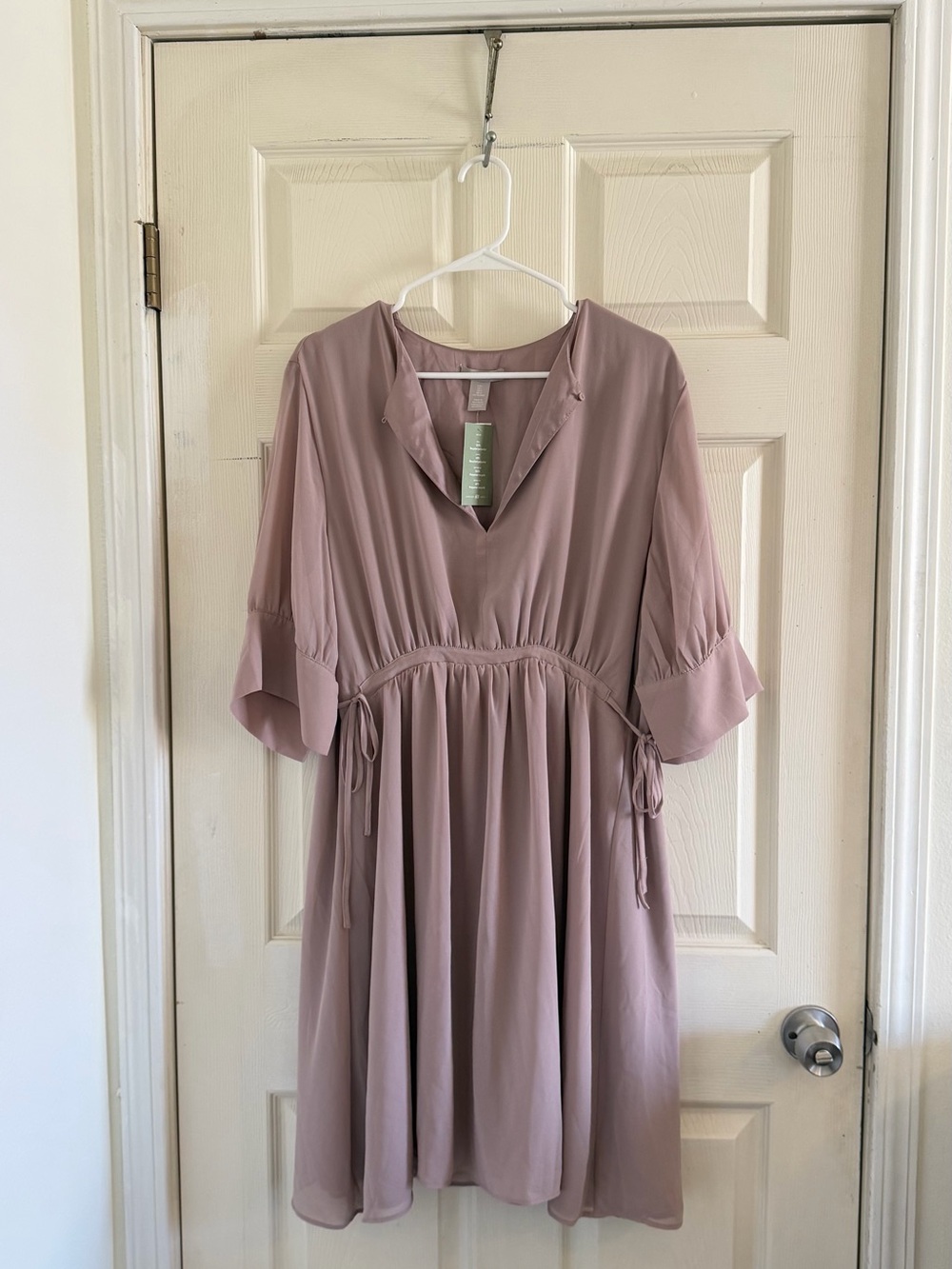 H&M Women's synched Short Sleeve Dress